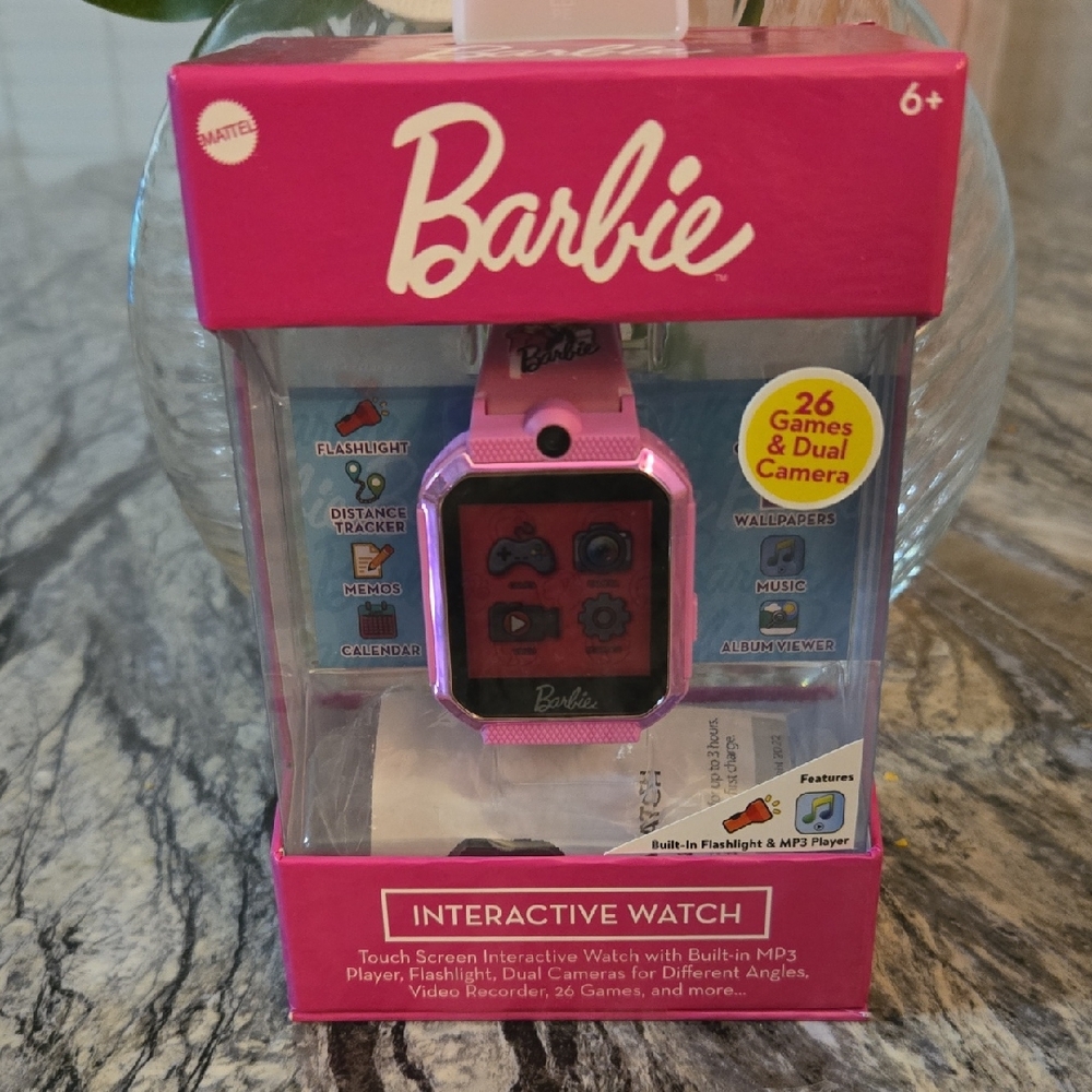 Barbie Pink Interactive Touchscreen Watch
